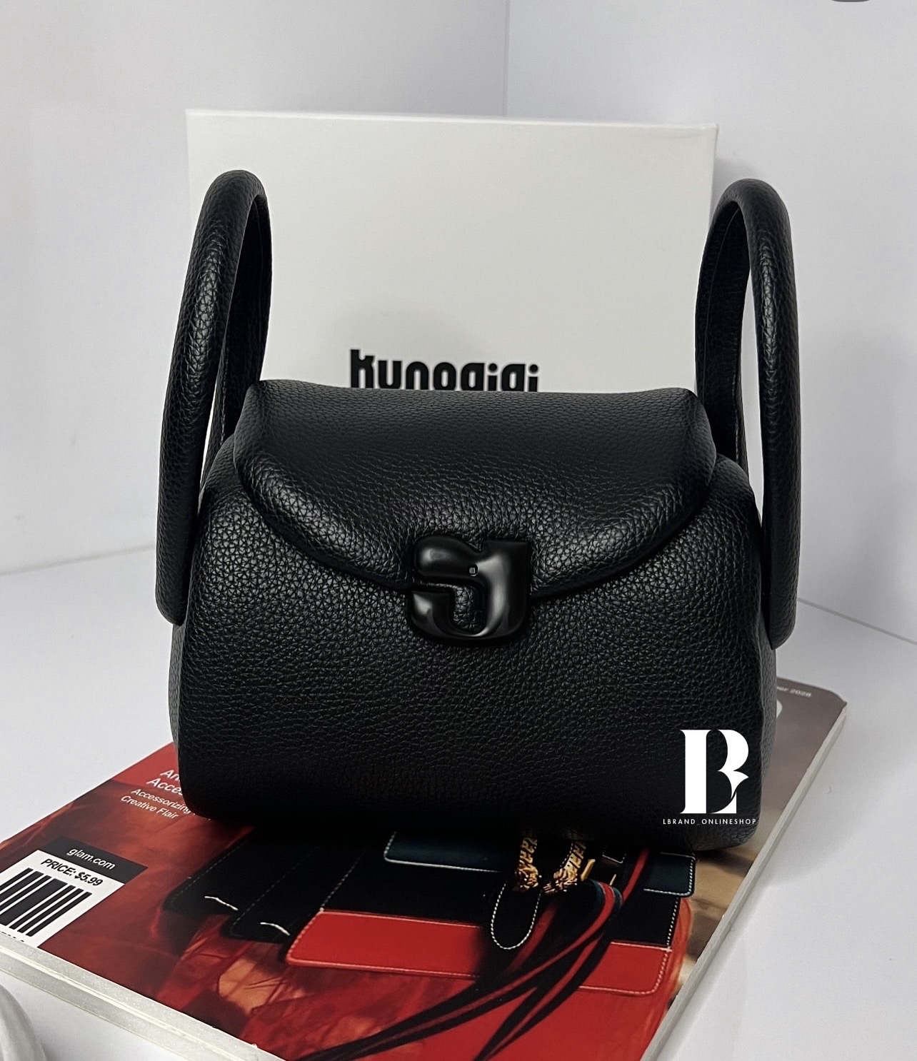 کیف چرم مشکی